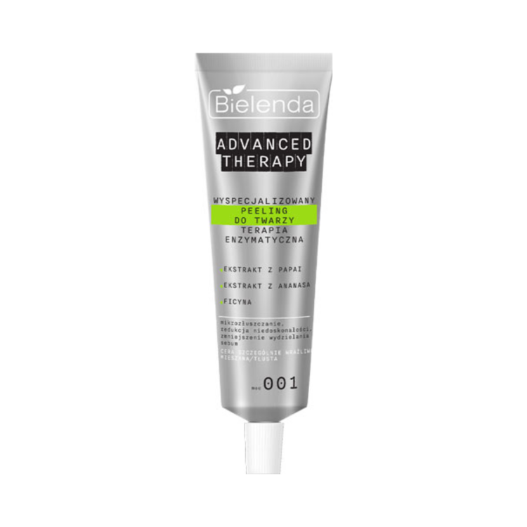 Bielenda Advanced Therapy Enzymatic Peel for Sensitive, Combination and Oily Skin 30ml