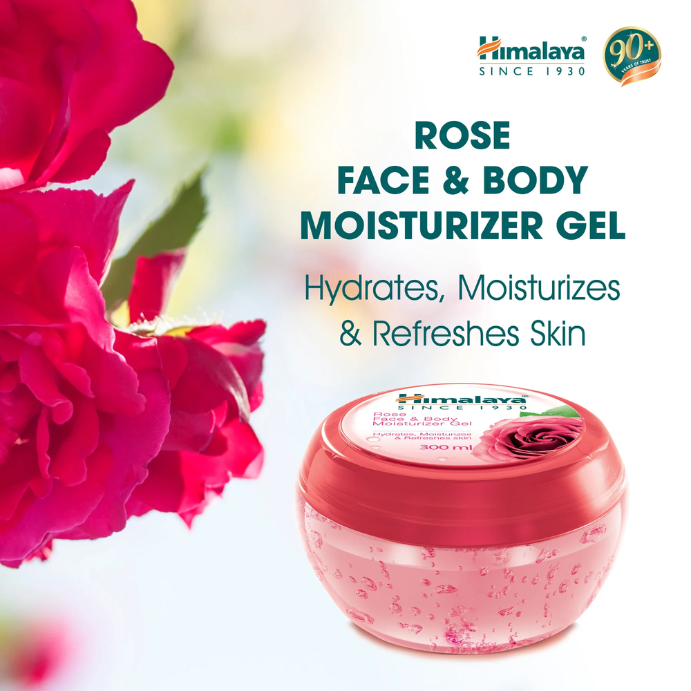 Himalaya Rose Face & Body Żel do Twarzy i Ciała 300ml