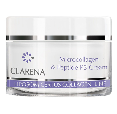 Clarena Liposome Certus Collagen Krem z Mikrokolagenem i Peptydem P3 do Cery Dojrzałej 50ml