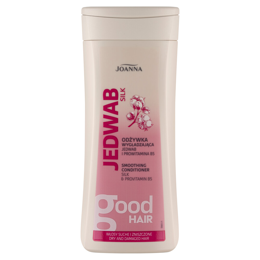 Joanna Silk Smoothing and Detangling Conditioner for Dry and Damaged Hair 200g