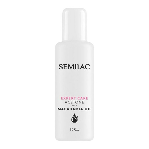 Semilac Expert Care Acetone With Macadamia Oil 125ml