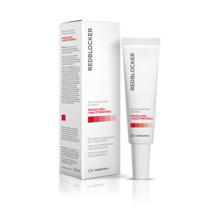 Redblocker Serum Punktowe Pielęgnacja Skóry Naczynkowej Przebarwienia 30ml Best Before 31.10.26