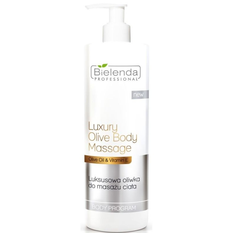 Bielenda Professional Luxury Body Massage Oil with Vitamin E 500ml