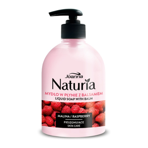 Joanna Naturia Nourishing Liquid Soap with Raspberry Balm 500ml