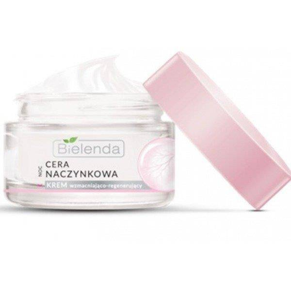 Bielenda Capillary Skin Wzmacniająco-Regenerujący Krem do Skóry Wrażliwej i Naczynkowej na Noc 50ml