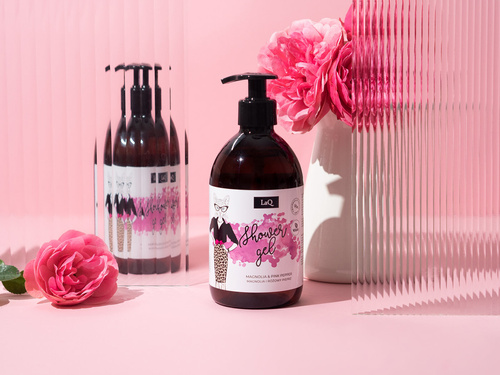 LaQ Kicia Magnolia Żel pod Prysznic o Zapachu Magnolii i Różowego Pieprzu 500ml
