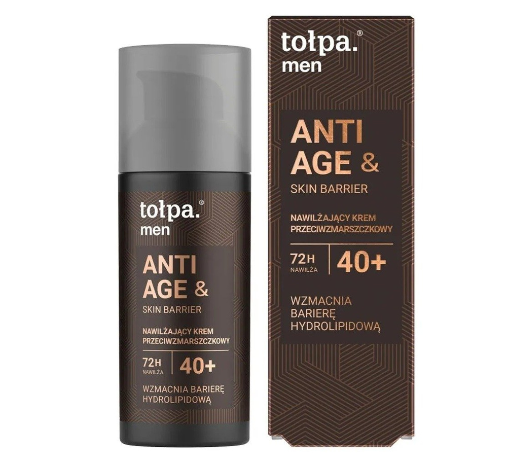 Tolpa Men Anti Age Nawilżający krem przeciwzmarszczkowy 40+ 50ml