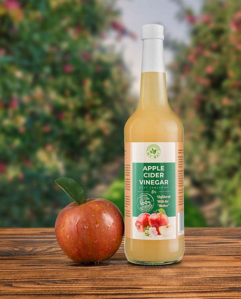 My Way Apple Cider Vinegar Unfiltered Supporting Digestion 700ml