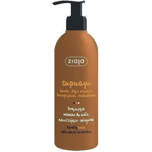 Ziaja Cupuacu Bronzing Moisturizing and Nourishing Body Milk Vegan 300ml
