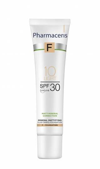 Pharmaceris F Mineral Matting Dermo-Fluid Light 10 SPF30 30ml