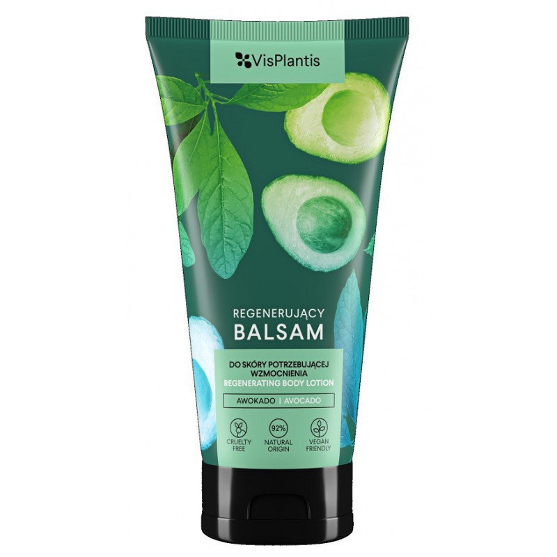 Vis Plantis Regenerujący Balsam do Ciała z Olejem z Avocado do Skóry Potrzebującej Wzmocnienia 200ml