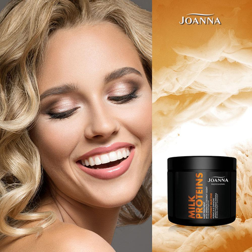 Joanna Professional Milk Proteins Coconut Scented Treatment for Dry and Damaged Hair 500g