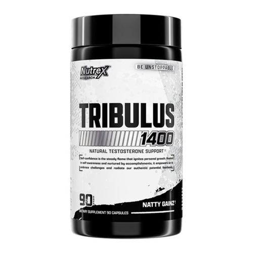 Nutrex Tribulus 1400 Buzdyganek Naziemny na Wsparcie Testosteronu dla Mężczyzn 90 Kapsułek