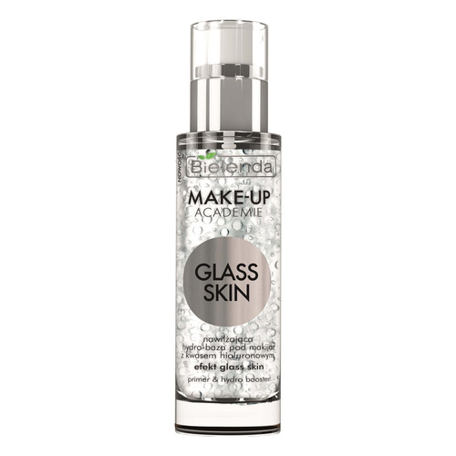Bielenda Make Up Academie Glass Skin Nawilżająca Hydro Baza pod Makijaż z Kwasem Hialuronowym 30g