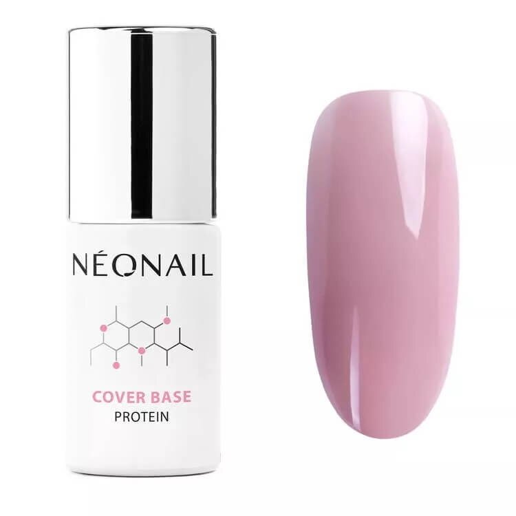 NeoNail UV/LED Baza Hybrydowa Cover Base Protein Dark Rose 7.2ml