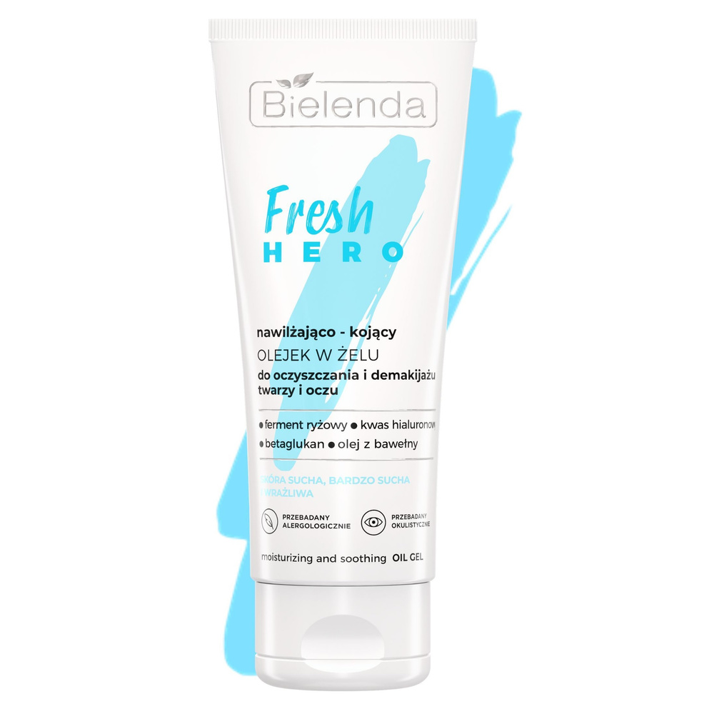 Bielenda Fresh Hero Moisturizing and Soothing Cleansing Oil Gel 90g
