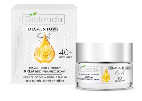 Bielenda Diamond Lipids 40+ Anti-Wrinkle Day and Night Cream for Mature and Sensitive Skin 50ml