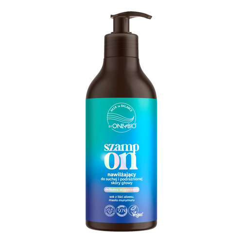 OnlyBio Hair In Balance Moisturizing Shampoo for Dry and Irritated Scalp 400ml