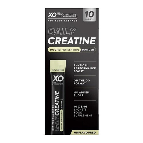 XO Fitness Daily Creatine Creapure Monohydrat Kreatyny Bez Smaku 10x3.4g