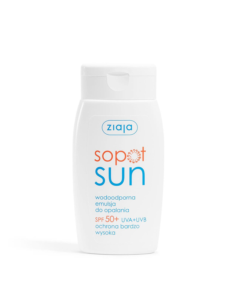 Ziaja Sopot Sun Waterproof Sun Lotion SPF50 125ml