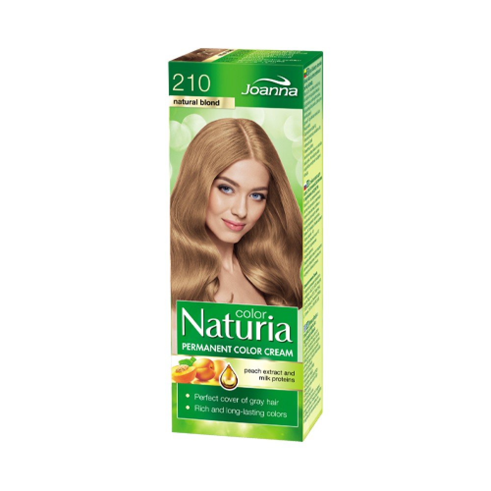Joanna Naturia Color Farba do Włosów z Proteinami 210 Naturalny Blond 100ml