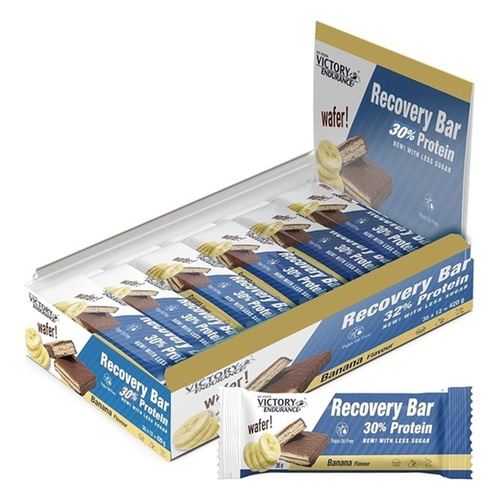 Weider Joe Weider Victory Endurance Recovery Bar, Banana - 12 x 35g