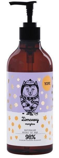 Yope Naturalne Nawilżające Mydło do Rąk w Płynie Zimowy Rarytas 500ml