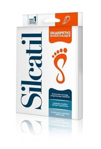 Silcatil Exfoliating Moisturizing Socks for Calluses 1 Pair