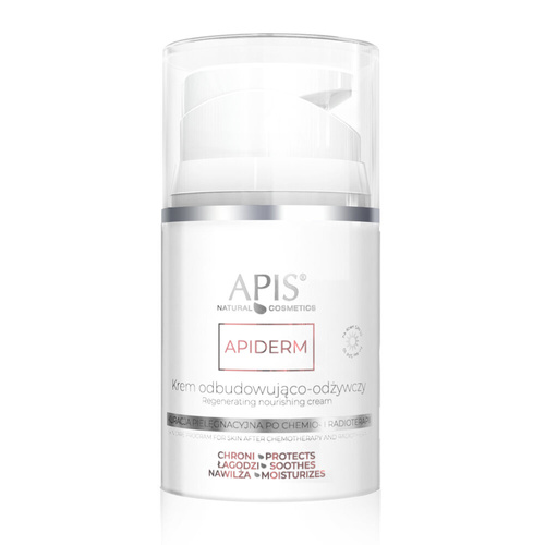 Apis Apiderm Krem Odbudowująco-Odżywczy SPF10 dla Suchej Skóry 50ml