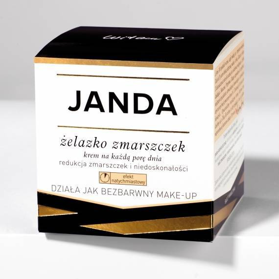 Janda Żelazko Zmarszczek na Każdą Porę Dnia Redukujący Zmarszczki i Niedoskonałości 50ml