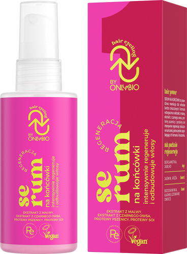 OnlyBio Hair Cycling Regenerujące Serum na Końcówki 70ml