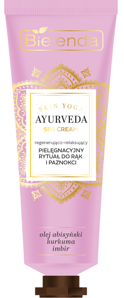 Bielenda Ayurveda Skin Yoga SPA Cream Regenerujący i Relaksujący Rytuał Pielęgnacyjny do Rąk i Paznokci 50ml