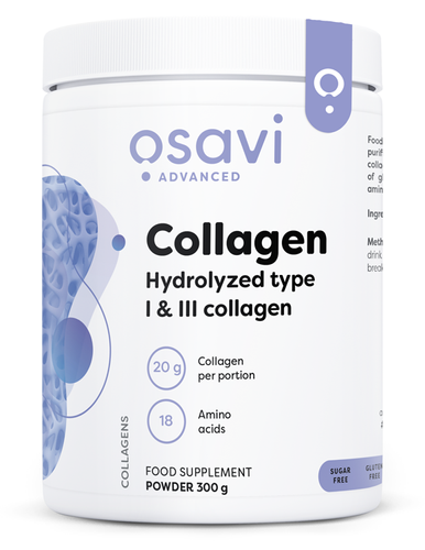 Osavi Collagen Peptides Hydrolyzed Type 1 and 3 300g