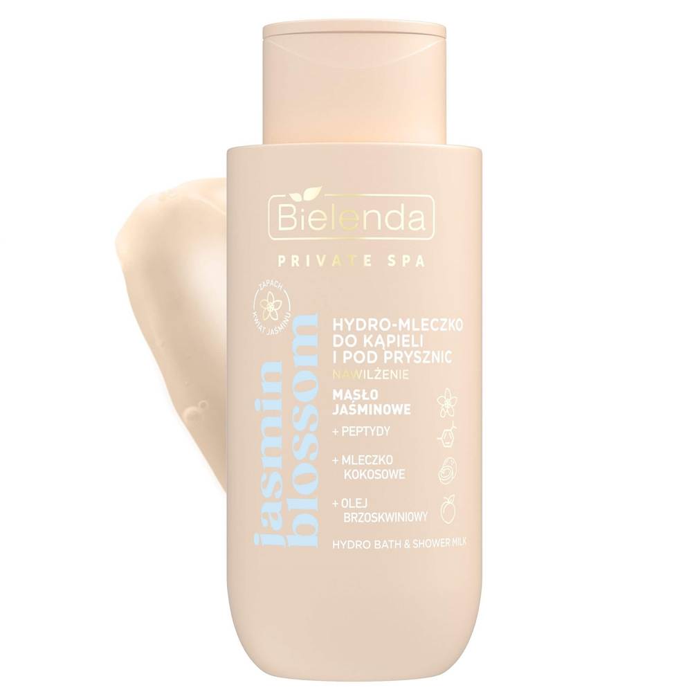 Bielenda Private Spa Nawilżające Hydro-Mleczko do Kąpieli i Prysznica Jasmin Blossom 300ml