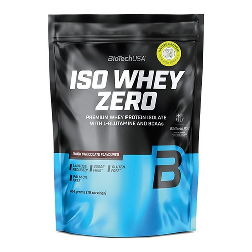 BioTechUSA Iso Whey Zero, Dark Chocolate 454g