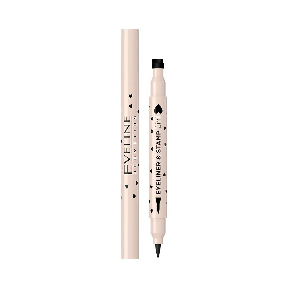 Eveline Eyeliner i Stamp 2w1 Eyeliner ze Stemplem