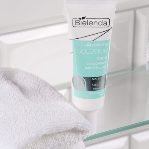 Bielenda Skin Academy Solution Krem Nawilżająco-Normalizujący 50ml