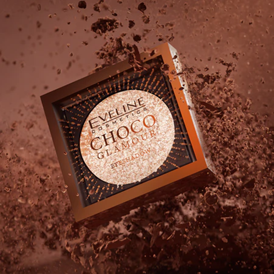 Eveline Choco Glamour Shiny Eye Shadow-Topper 3g