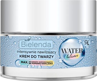 Bielenda Water Balance Vegan Intensively Moisturizing Face Cream 50ml