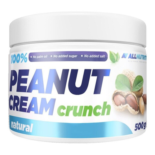 Allnutrition 100% Peanut Cream Crunch Peanut Butter 500g