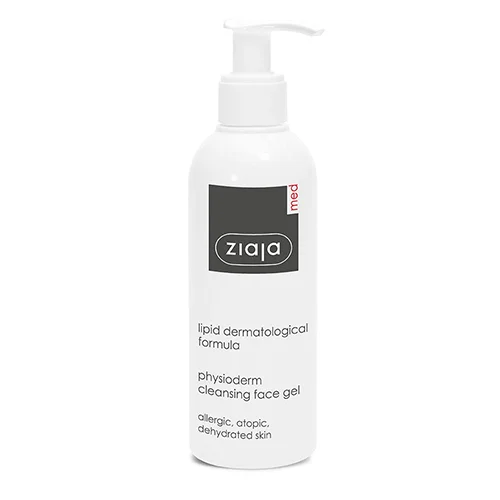 Ziaja Med Lipid Physioderm Treatment Cleansing Face Wash Gel for Atopic and Allergic Skin 200ml