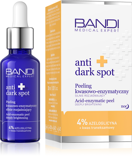 Bandi Anti Dark Spot Peeling Enzymatyczno-Kwasowy Rozjaśniający Przebarwienia 30ml