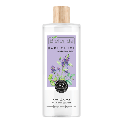 Bielenda Bakuchiol BioRetinol Effect Nawilżający Płyn Micelarny do Dojrzałej Cery 500ml