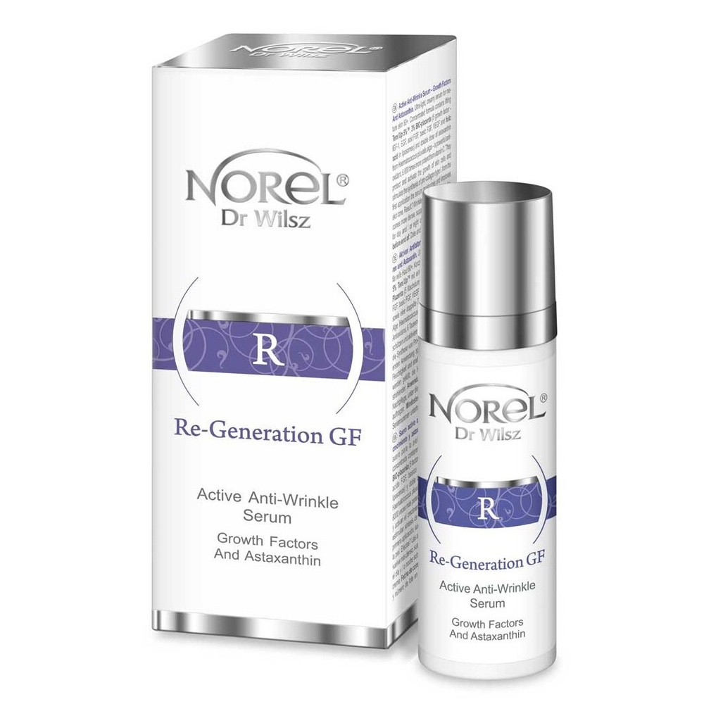 Norel Re-Generation GF Aktywne Serum Przeciwzmarszczkowe dla Skóry Dojrzałej 30ml