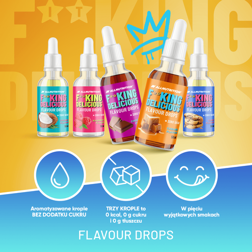 AllNutrition Fitking Delicious Flavour Drops Proseccini 50ml