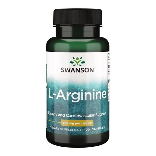Swanson L-Arginine, 500mg - 100 caps