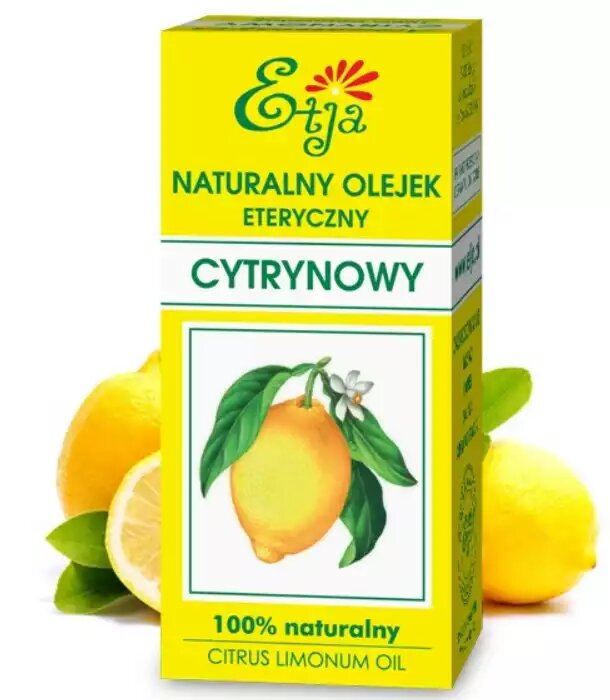 Etja Naturalny Olejek Eteryczny Cytrynowy 10ml