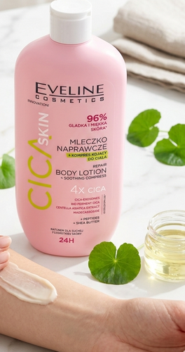 Eveline Cica Skin Repair Milk + Soothing Body Compress 350ml