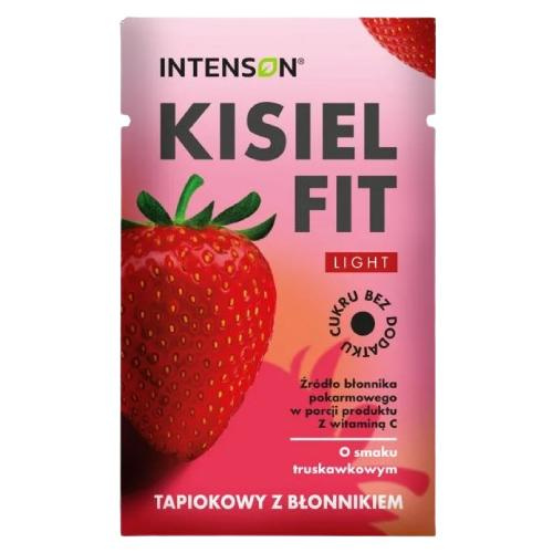 Intenson Light Fit Tapioca Jelly with Strawberry Flavor No Added Sugar, 20g Best Before 04.01.26