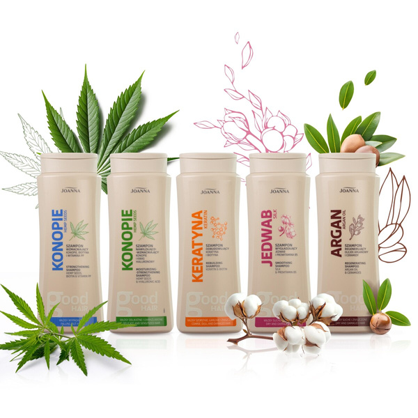 Joanna Argan Oil Regenerating Shampoo for Damaged Hair 400ml